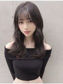 ハッシュカット/フルバング/似合わせカット/レッドブラウン/銀座