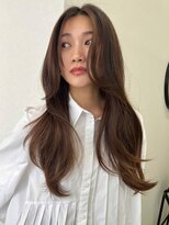 ソヨン 有田店(SOYON) 大人美人なフェイスレイヤー×カジュアルロング