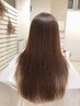 ☆エクセレントストレート☆カット+縮毛矯正+リタッチカラー  ￥18500