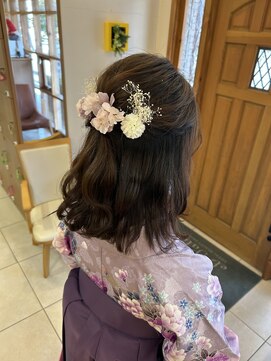 エルパティオ(EL PATIO) ハーフアップ