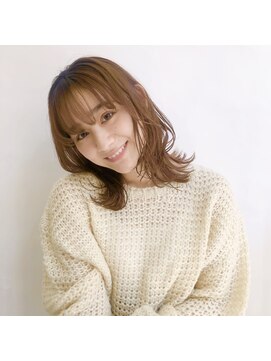 トニーアンドガイ 青山店(TONI & GUY) おしゃれ女子ウルフヘアウェーブヘアニュアンスカラー