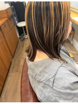 コンパス(COMPASS) 白髪をぼかすハイライト