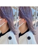 ラベンダー×ハイライト
