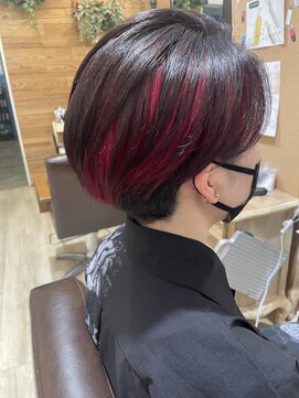 リジェールビューティガーデン(REJOUIR BEAUTY GARDEN) 黒×赤