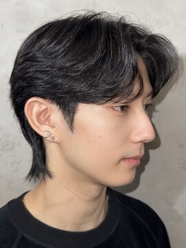 ノラ ヘアーサロン(NORA HAIR SALON) 韓国シースルーセンターパートカルマパーマダウンパーマ