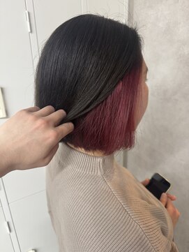 ルノン シェリー(LUNON cheliy) チェリーレッド/インナーカラー/ハイトーン