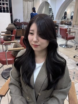 ジーテ 渋谷(gite) 韓国くびれヘア×レイヤー「渋谷/髪質改善/髪質改善TR」