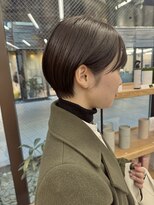 ミィ 表参道(mee.)&nbsp;似合わせカット ショートボブ ショートヘア ハンサムショート