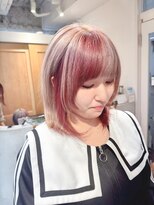 テトラ バイ ネオリーブ 横浜西口店(tetra by neolive)&nbsp;ハイトーンデザインカラー＊*【横浜/横浜駅】