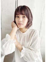 ナル 宇都宮(nalu)&nbsp;透け感ミックスカールボブ