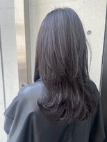 ディジョン 自由ヶ丘(Dijon)&nbsp;韓国顔まわりレイヤーカットグレージュオリーブベージュブラウン