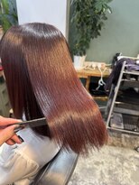 パリオ バイ コレット(Palio by collet)&nbsp;Premium髪質改善【METEO　straight】×METEOレッドブラウン