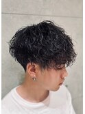 波巻きツイストスパイラルパーマ
