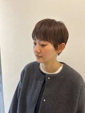 ベリーショート/ベージュ