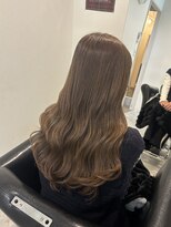 ルピナス(Lupine.)&nbsp;【Haruna】☆bleachなしWカラー☆キャラメルベージュ