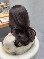 ヘアデザインファブロ イオンモール宮崎店(hair design FABRO.)&nbsp;【ピンクラベンダー/暗め暖色/艶髪】