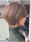 20代30代40代ナチュラル大人可愛いショートボブ