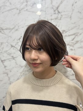 メモリーズ 銀座(Memories) 自然にまとまる、ふんわり丸みボブ/ボブ