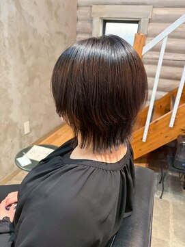 クレエ ヘアー デザイン(creer hair design) 小顔レイヤーハッシュカットくびれウルフスタイル20代30代40代