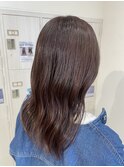 西宮美容室/甲子園口美容室/パプス甲子園口/ピンクブラウン