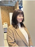 ○柔らかいラベンダーブラウン