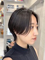 ピークアブー 原宿ハラカド(PEEK-A-BOO) ☆毛流れセンターパートカットハンサムショート原宿30代40代