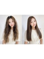 ムーン 仙台一番町店(OON)&nbsp;縮毛矯正/ビフォーアフター/髪質改善/酸性ストレート/仙台