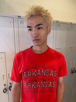 カノエ 松江東津田店(canoe)&nbsp;ブロンド×スパイキーショート