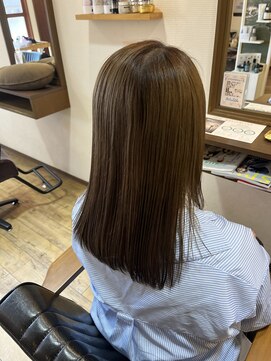 ヘアデザイン ナチュール(Hair Design natur) ミルクティーベージュ