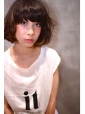 アッシュグレージュ×ラフカールBOB