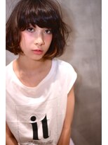 ミラバイグリーン(Mira by green)&nbsp;アッシュグレージュ×ラフカールBOB