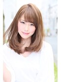 20代30代40代50代小顔カット黒髪ワンレンボブルフネビージュ前髪