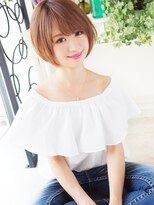 ジュレベール(JurerBelle) 【ジュレベール 松田】 大人ナチュラルフェミニン☆ショートボブ