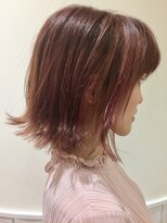 ネオリーブソラ 相模大野店(Neolive sola) そとはねボブ デザインカラー【sola:neolive 相模大野店】