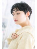 カッコかわいい黒髪ベリーショートでオシャレ上級者！a
