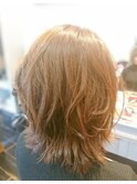 フェミニン&クールな外ハネボブ☆