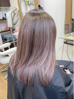 アンプヘアー(imp HAIR)の写真/【玖珂】全国の1%の美容室しか扱えない『oggiotto』使用◎贅沢トリートメントで施術するほど"キレイ髪"へ＊