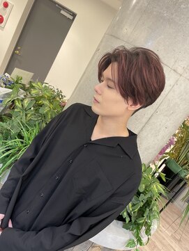 ルーブ トウキョウ(Loob. TOKYO) 韓国風前下がりマッシュボブ☆【池袋、ヘアカラー】