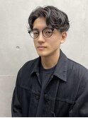 無造作ニュアンスカールセンターパート