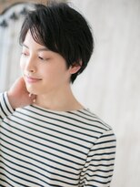 グルーミングサロン バーバー キャッスル 北浦和西口(Grooming salon Barber Castle)&nbsp;黒髪で好感度◎マッシュアンニュイ ヘアM
