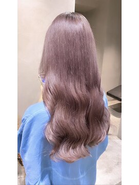 パープル(purple) ふわふわpink  // karin //