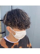 ヒビヲ(HIBIO) 波巻きスパイラルパーマメンズパーマメンズマッシュメンズヘア