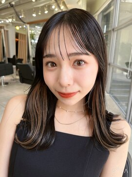メゾンアクア 表参道(Maison ACQUA) 似合わせシースルーバング　青山　表参道　前髪　似合わせカット