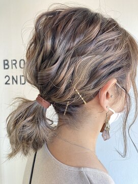 リント(lint) ヘアアレンジ