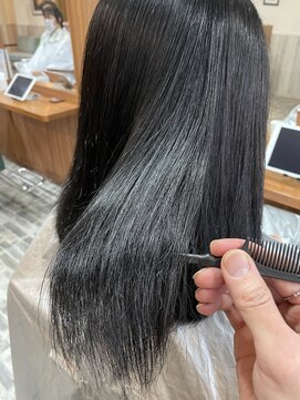 ビーチ ヘア メイク 綱島店(BEACH hair make) トリートメントでツヤ髪