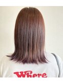 ミディアム×切りっぱなし