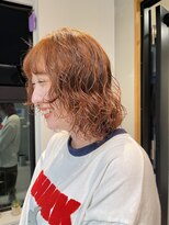 ナループロア ハチ(Nalu pu loa hachi)&nbsp;ブリーチなしダブルカラー/オレンジカラー/暖色カラー