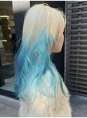 【RITZY】blonde × Roots light Blue