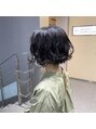 エルサフィロ キタハマ(el zafiro kitahama) 少し強めのウェーブはおしゃれなのにスタイリングが簡単!