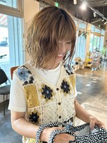 ファンファンバイルー 岐阜(fan fun by Rooo)&nbsp;デザインパーマウルフパーマ韓国風パーマ